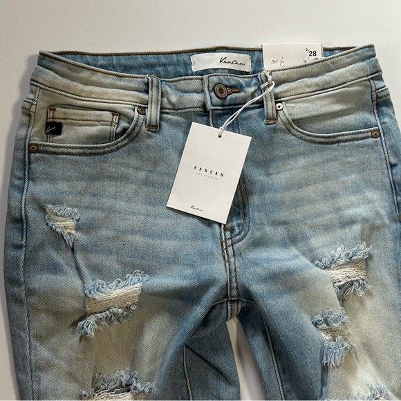 KanCan NWT Distressed Jeans size 9/28. - Picture 3 of 3